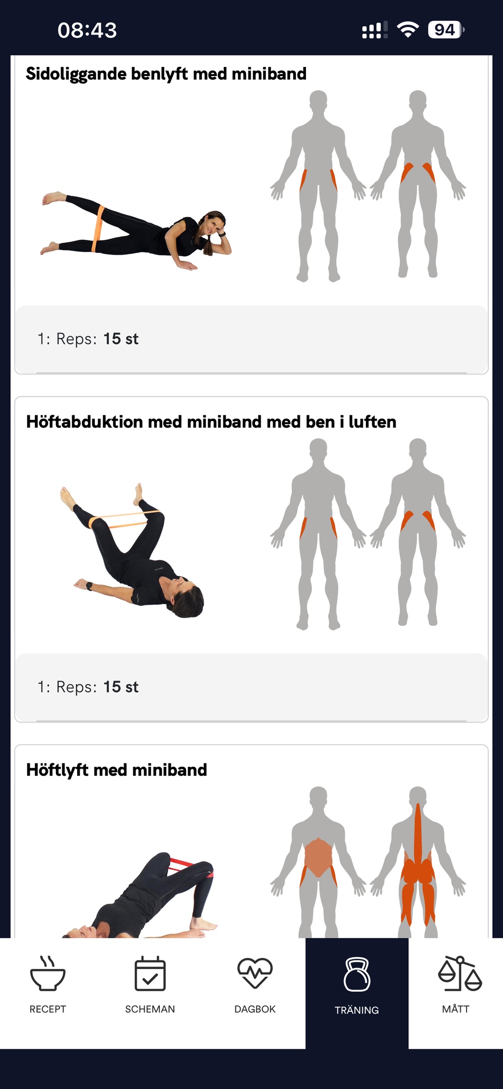 träning, gym, hemma träning