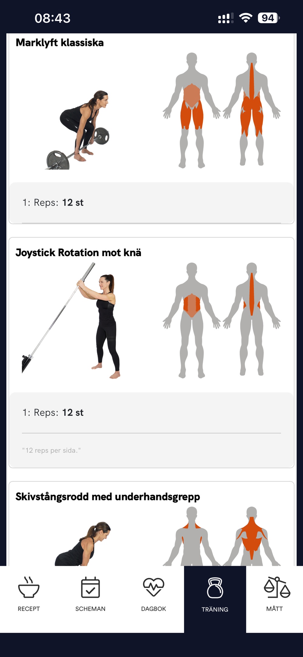 träning, gym, hemma träning